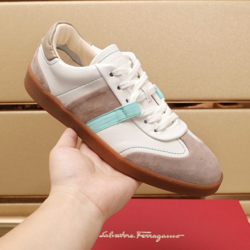 Replica Salvatore Ferragamo Casual Shoes For Men #1221634 $130.00 USD for Wholesale