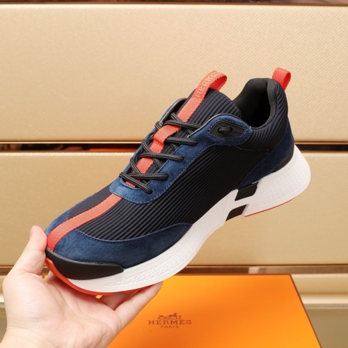 Replica Hermes Casual Shoes For Men #1221645 $130.00 USD for Wholesale