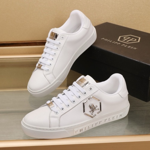 Wholesale Philipp Plein PP Casual Shoes For Men #1221653 $88.00 USD, Wholesale Quality Replica Philipp Plein PP Casual Shoes