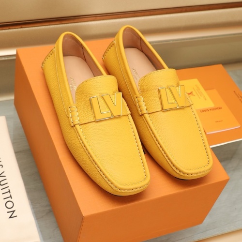 Wholesale Louis Vuitton LV Oxfords Shoes For Men #1221702 $125.00 USD, Wholesale Quality Replica Louis Vuitton LV Oxfords Shoes