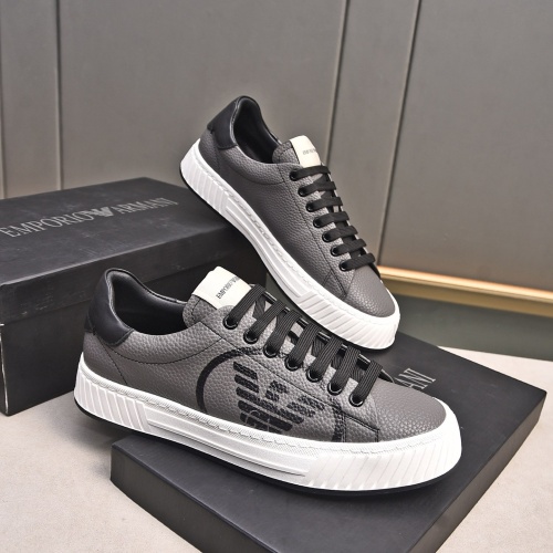 Wholesale Armani Casual Shoes For Men #1221742 $76.00 USD, Wholesale Quality Replica Armani Casual Shoes