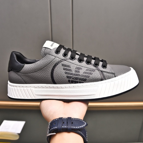 Replica Armani Casual Shoes For Men #1221742 $76.00 USD for Wholesale