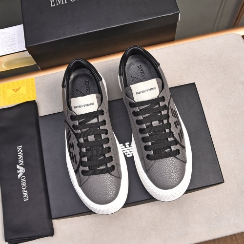 Replica Armani Casual Shoes For Men #1221742 $76.00 USD for Wholesale