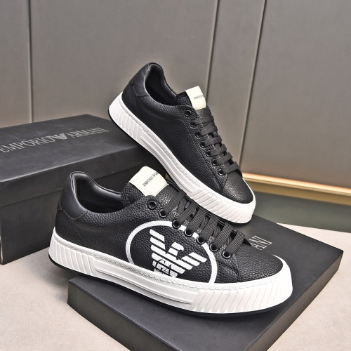 Wholesale Armani Casual Shoes For Men #1221744 $76.00 USD, Wholesale Quality Replica Armani Casual Shoes