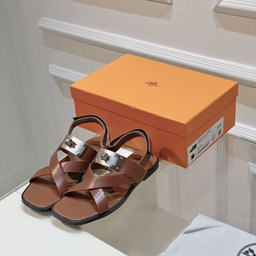 Replica Hermes Sandal For Women #1221749 $112.00 USD for Wholesale