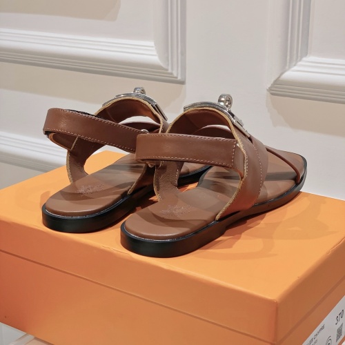 Replica Hermes Sandal For Women #1221749 $112.00 USD for Wholesale