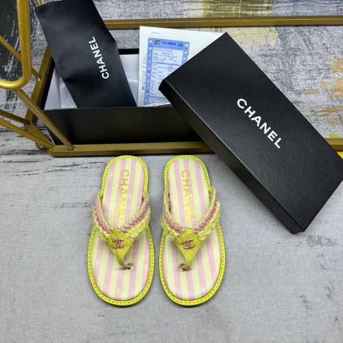 Wholesale Chanel Slippers For Women #1221751 $88.00 USD, Wholesale Quality Replica Chanel Slippers