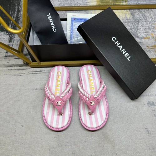 Wholesale Chanel Slippers For Women #1221752 $88.00 USD, Wholesale Quality Replica Chanel Slippers