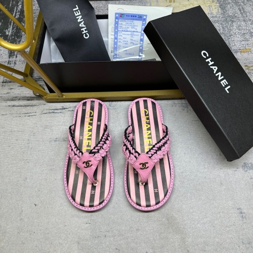 Wholesale Chanel Slippers For Women #1221753 $88.00 USD, Wholesale Quality Replica Chanel Slippers