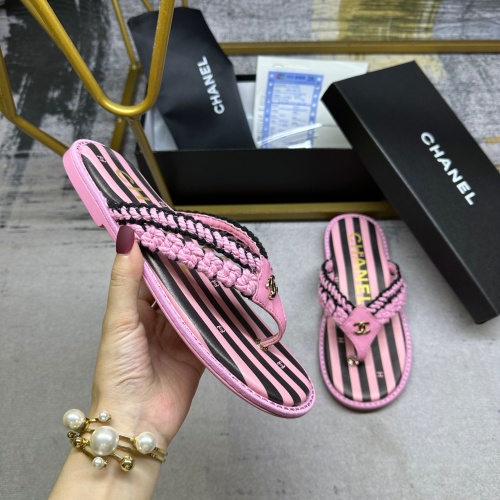 Replica Chanel Slippers For Women #1221753 $88.00 USD for Wholesale