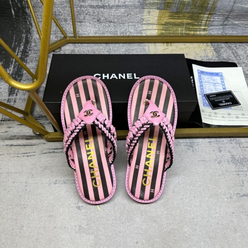 Replica Chanel Slippers For Women #1221753 $88.00 USD for Wholesale