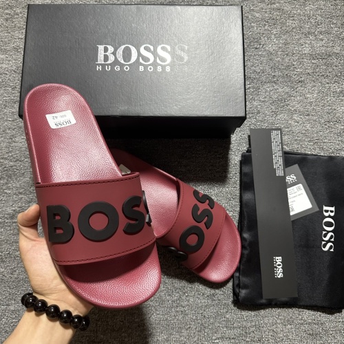 Wholesale Boss Slippers For Men #1221772 $45.00 USD, Wholesale Quality Replica Boss Slippers