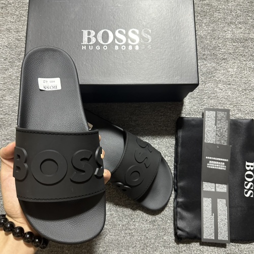 Wholesale Boss Slippers For Men #1221775 $45.00 USD, Wholesale Quality Replica Boss Slippers