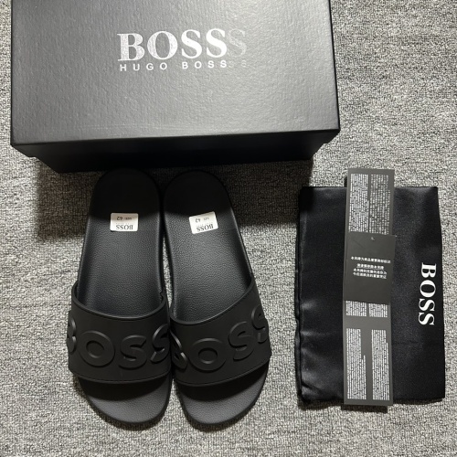 Replica Boss Slippers For Men #1221775 $45.00 USD for Wholesale