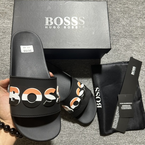 Wholesale Boss Slippers For Men #1221776 $45.00 USD, Wholesale Quality Replica Boss Slippers