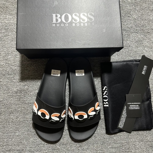 Replica Boss Slippers For Men #1221776 $45.00 USD for Wholesale