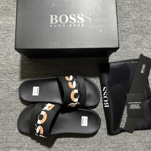 Replica Boss Slippers For Men #1221776 $45.00 USD for Wholesale