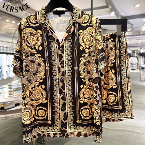 Wholesale Versace Tracksuits Short Sleeved For Men #1221789 $72.00 USD, Wholesale Quality Replica Versace Tracksuits