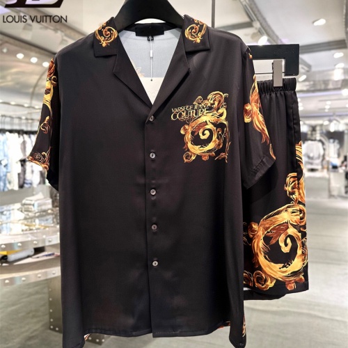 Wholesale Versace Tracksuits Short Sleeved For Men #1221792 $72.00 USD, Wholesale Quality Replica Versace Tracksuits