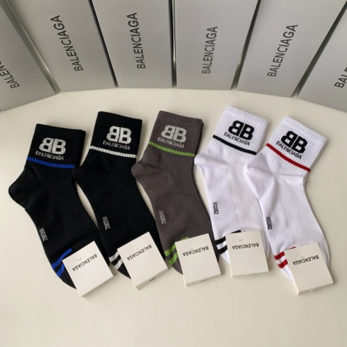 Wholesale Balenciaga Socks #1221800 $27.00 USD, Wholesale Quality Replica Balenciaga Socks