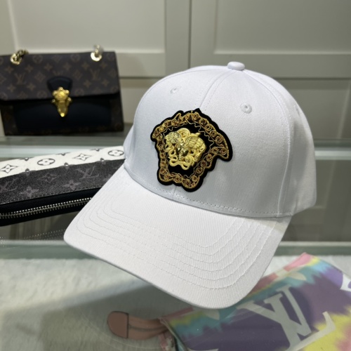 Wholesale Versace Caps #1221825 $25.00 USD, Wholesale Quality Replica Versace Caps