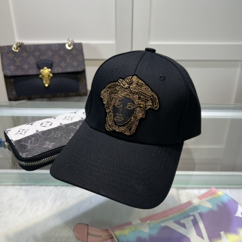 Wholesale Versace Caps #1221834 $25.00 USD, Wholesale Quality Replica Versace Caps