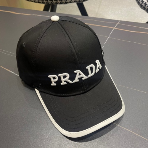 Replica Prada Caps #1221952 $32.00 USD for Wholesale