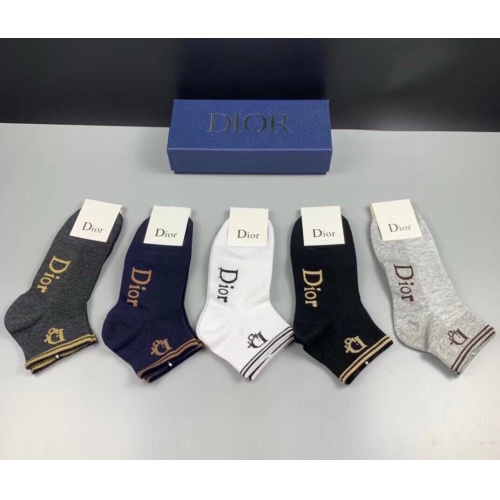 Wholesale Christian Dior Socks #1222002 $27.00 USD, Wholesale Quality Replica Christian Dior Socks