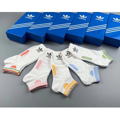 Replica Adidas Socks For Women #1222004 $27.00 USD for Wholesale