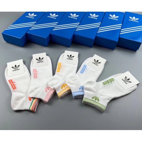 Replica Adidas Socks For Women #1222004 $27.00 USD for Wholesale