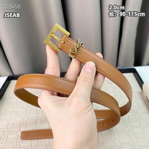 Wholesale Yves Saint Laurent AAA Quality Belts For Women #1222075 $48.00 USD, Wholesale Quality Replica Yves Saint Laurent AAA Quality Belts