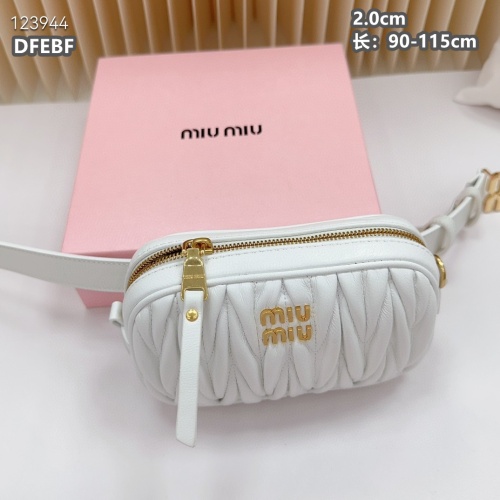 Replica MIU MIU AAA Quality Belts For Women #1222105 $98.00 USD for Wholesale