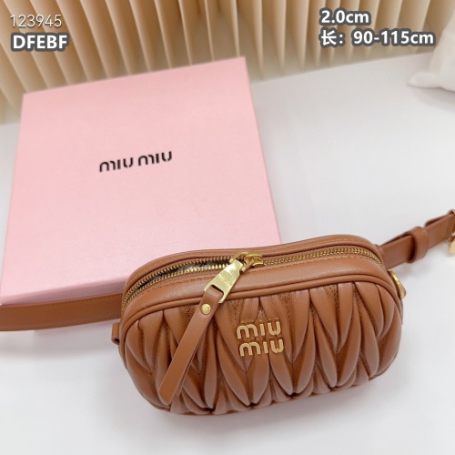 Replica MIU MIU AAA Quality Belts For Women #1222106 $98.00 USD for Wholesale