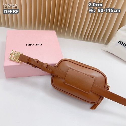 Replica MIU MIU AAA Quality Belts For Women #1222106 $98.00 USD for Wholesale