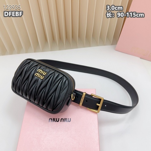 Replica MIU MIU AAA Quality Belts For Women #1222109 $98.00 USD for Wholesale