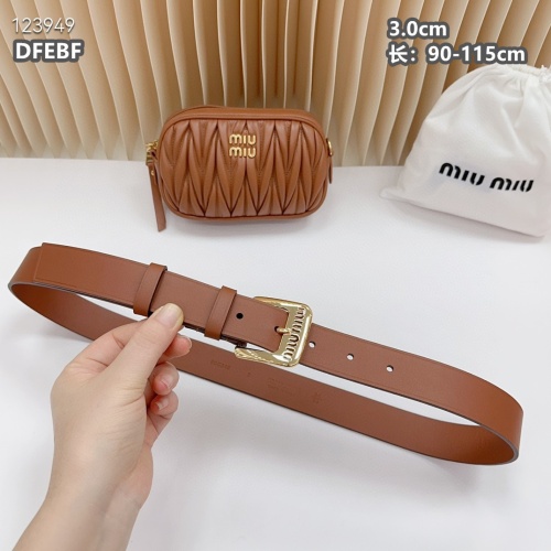 Wholesale MIU MIU AAA Quality Belts For Women #1222117 $98.00 USD, Wholesale Quality Replica MIU MIU AAA Quality Belts