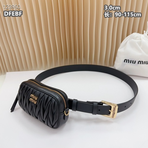 Replica MIU MIU AAA Quality Belts For Women #1222119 $98.00 USD for Wholesale