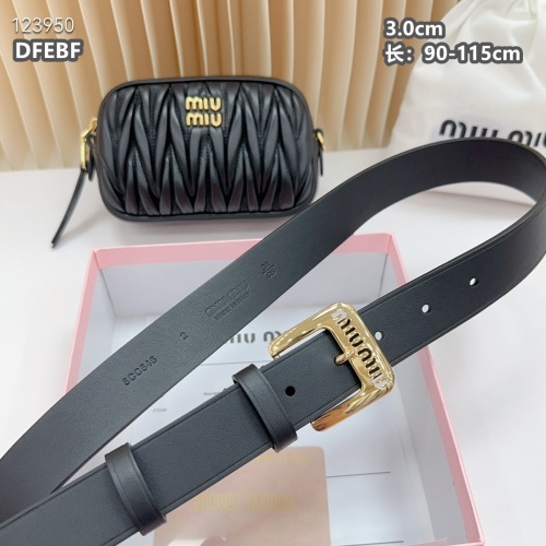 Replica MIU MIU AAA Quality Belts For Women #1222119 $98.00 USD for Wholesale