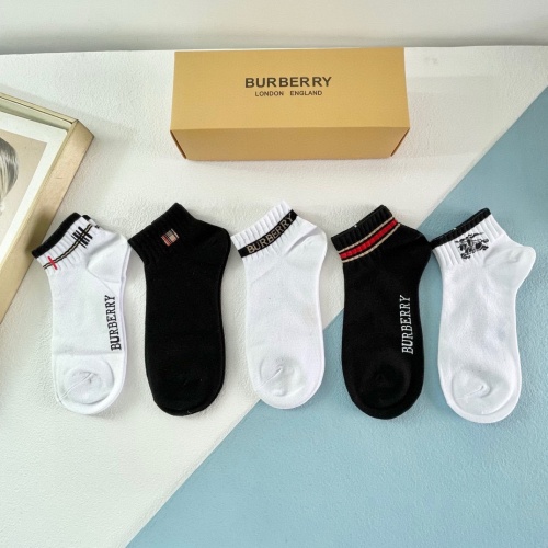 Wholesale Burberry Socks #1222131 $29.00 USD, Wholesale Quality Replica Burberry Socks