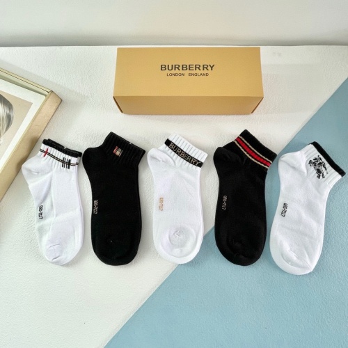 Replica Burberry Socks #1222131 $29.00 USD for Wholesale