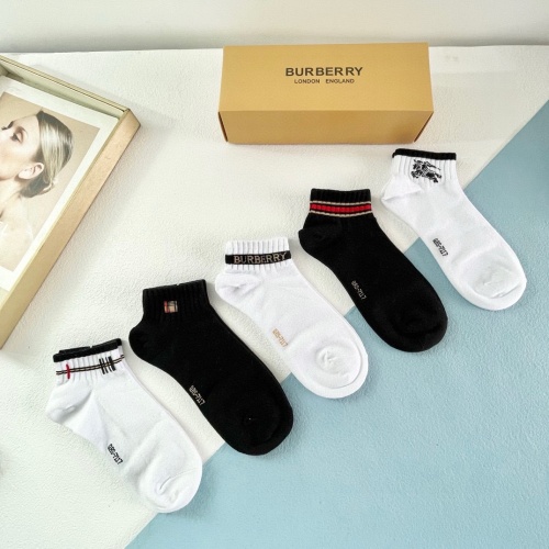 Replica Burberry Socks #1222131 $29.00 USD for Wholesale