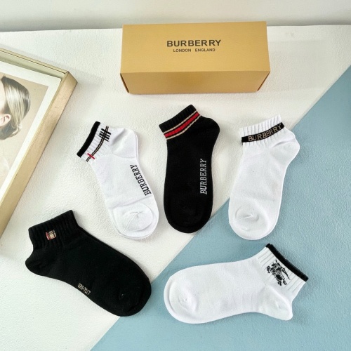 Replica Burberry Socks #1222131 $29.00 USD for Wholesale