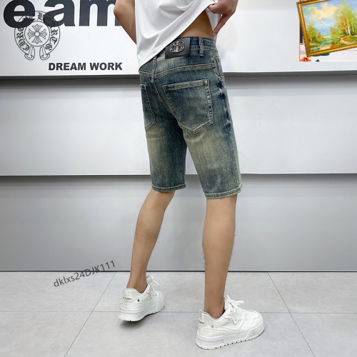 Replica Chrome Hearts Jeans For Men #1222431 $40.00 USD for Wholesale