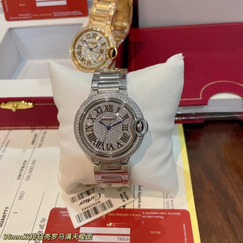 Wholesale Cartier AAA Quality Watches For Women #1222446 $145.00 USD, Wholesale Quality Replica Cartier AAA Quality Watches