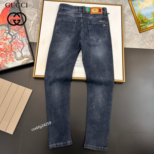 Replica Gucci Jeans For Men #1222447 $48.00 USD for Wholesale