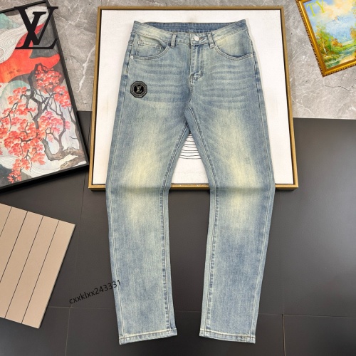 Replica Louis Vuitton LV Jeans For Men #1222451 $48.00 USD for Wholesale