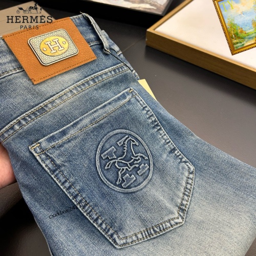 Wholesale Hermes Jeans For Men #1222452 $48.00 USD, Wholesale Quality Replica Hermes Jeans