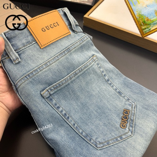 Wholesale Gucci Jeans For Men #1222464 $48.00 USD, Wholesale Quality Replica Gucci Jeans