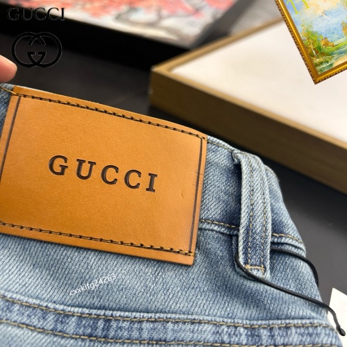 Replica Gucci Jeans For Men #1222464 $48.00 USD for Wholesale