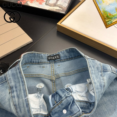 Replica Gucci Jeans For Men #1222464 $48.00 USD for Wholesale